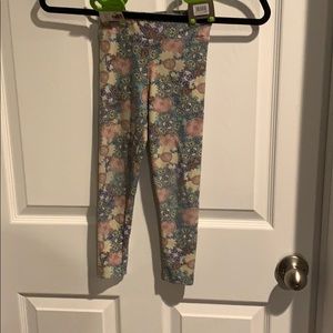 Floral children’s pants lularoe s/m